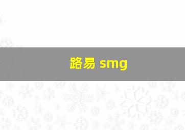 路易 smg